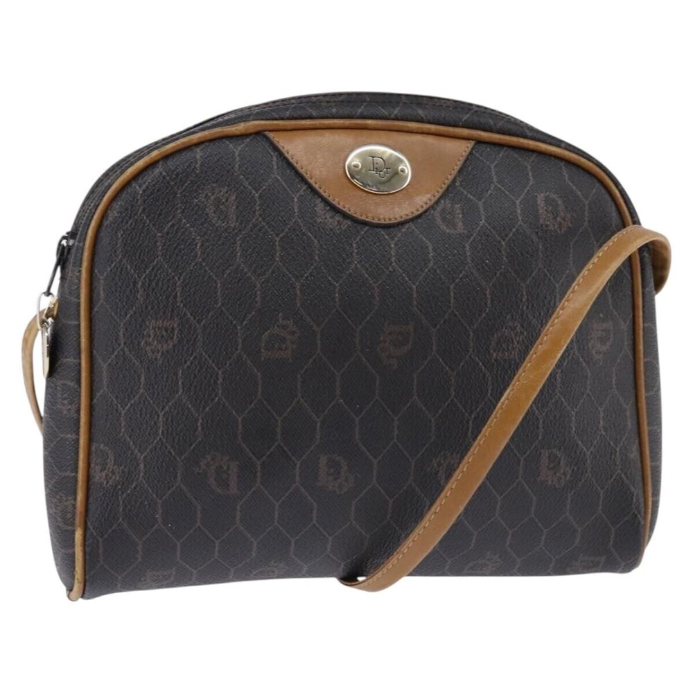 Christian Dior Vintage Honeycomb Canvas
